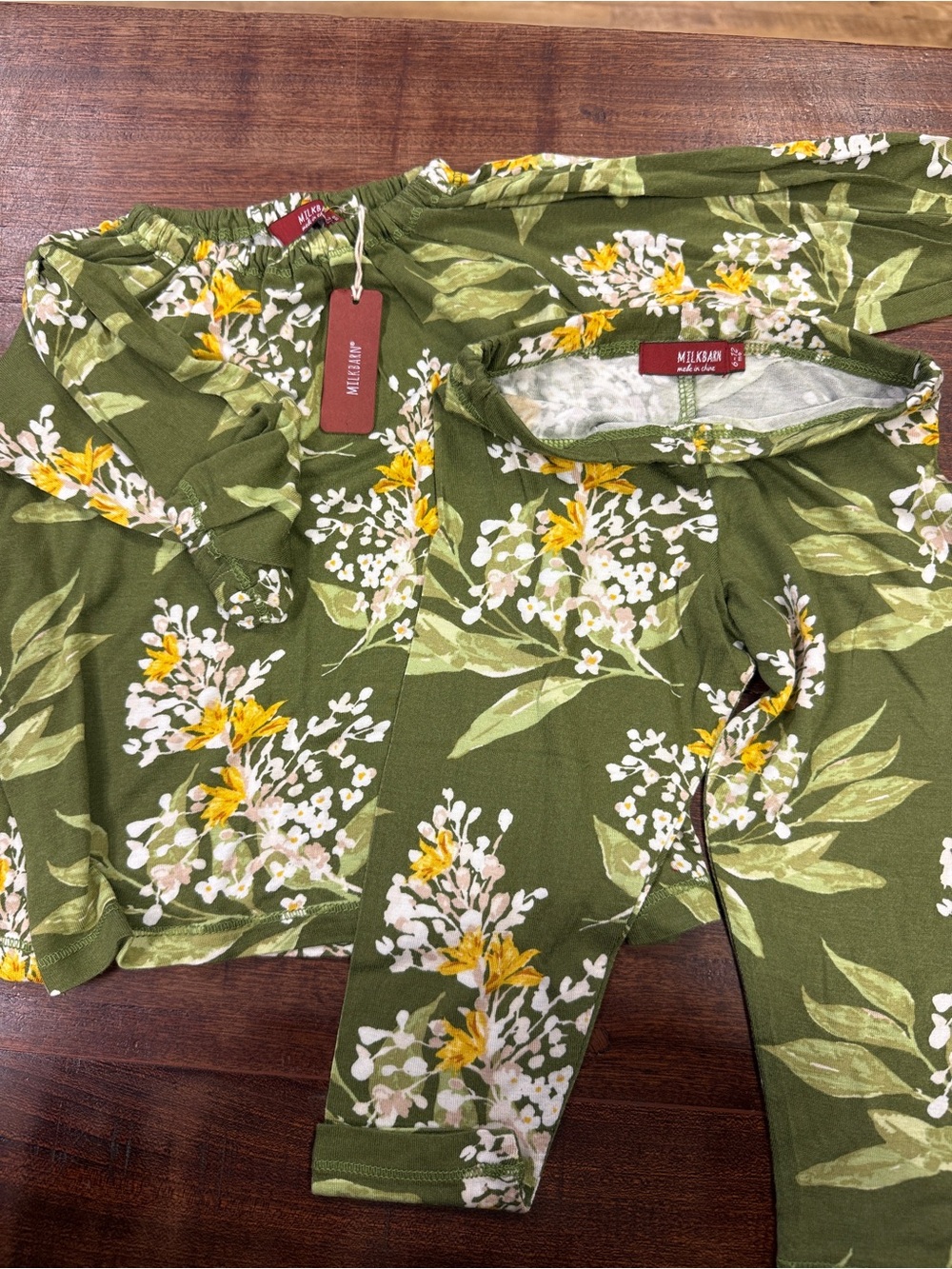 NWT Milkbarn organic baby clothes bundle